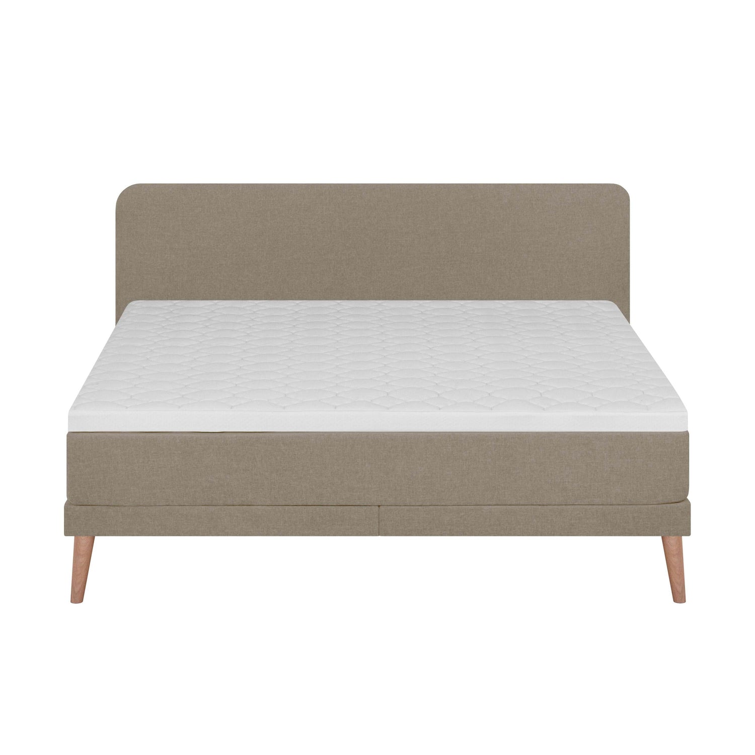 by fonQ Loa Boxspring - 140 x 200 cm - Beige