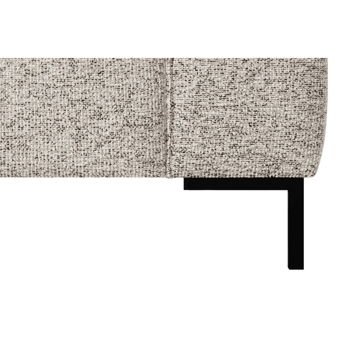 by fonQ Loft Hoekbank Links - Chenille Melange - Grijs