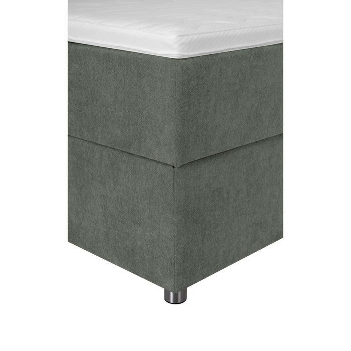 by fonQ Brene Boxspring met Opbergruimte - 180 x 200 cm - Mosgroen