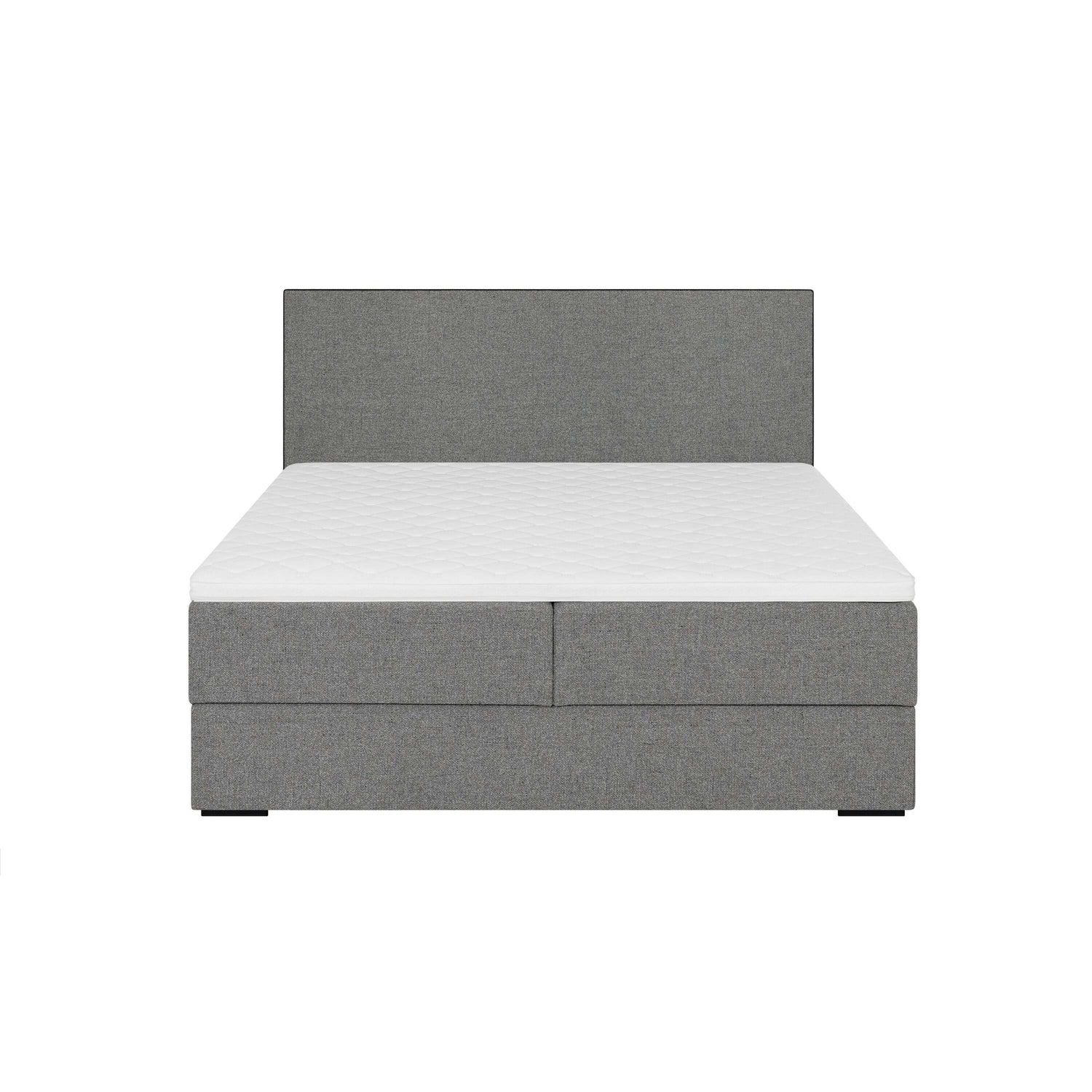 by fonQ Modo Boxspring met Opbergruimte - 160 x 200 cm - Grijsblauw