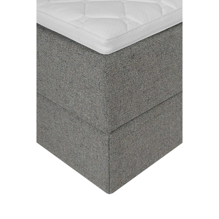 by fonQ Modo Boxspring met Opbergruimte - 160 x 200 cm - Grijsblauw