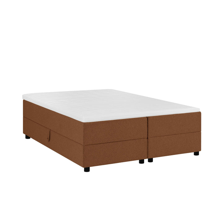 by fonQ Stilo Boxspring met Opbergruimte - 160 x 200 cm - Terra