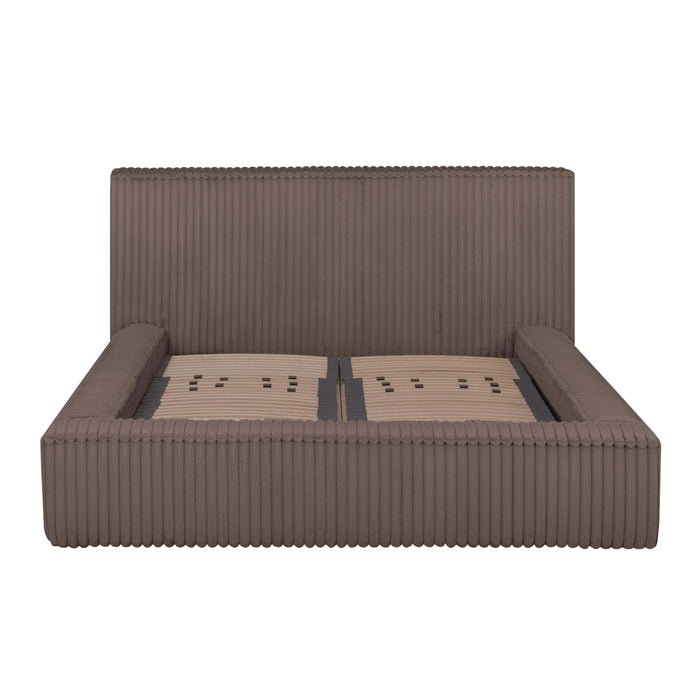 by fonQ Striv Bedframe met Opbergruimte - 180 x 200 cm - Bruin