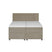 by fonQ Brene Boxspring met Opbergruimte - 160 x 200 cm - Beige