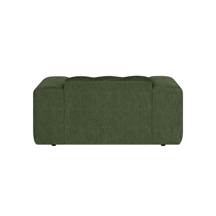 by fonQ Plume Fauteuil - Chenille - Groen