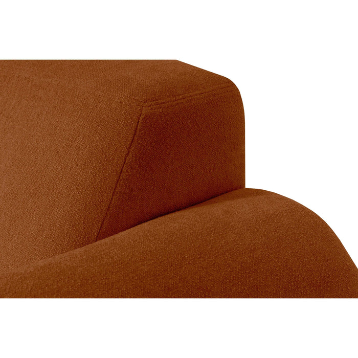 by fonQ Bink 3-zits Hoekbank met Chaise Longue Links - Bouclé - Terra