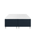 by fonQ Nubo Boxspring met Opbergruimte - 160 x 200 cm - Blauw
