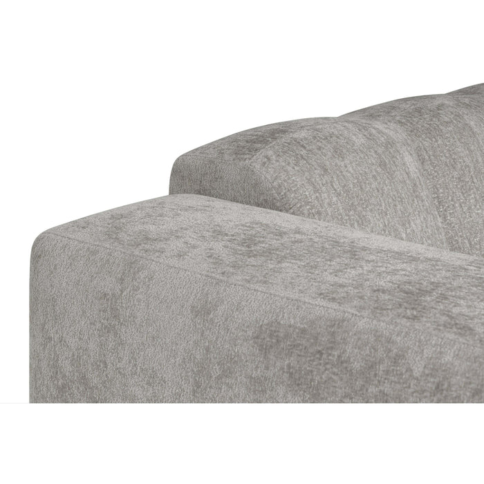 by fonQ Plume Fauteuil - Chenille - Grijs