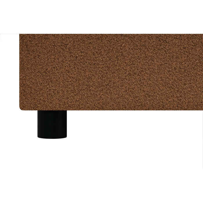 by fonQ Stilo Boxspring met Opbergruimte en Hoofdbord - 180 x 200 cm - Terra