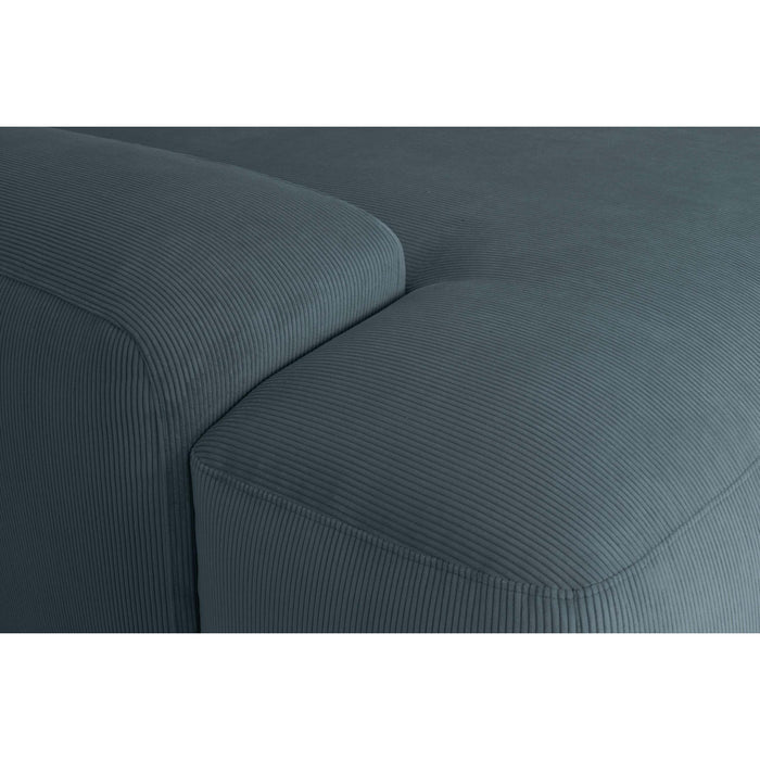 by fonQ Wonder U-bank Rechts - Rib - Donkerblauw