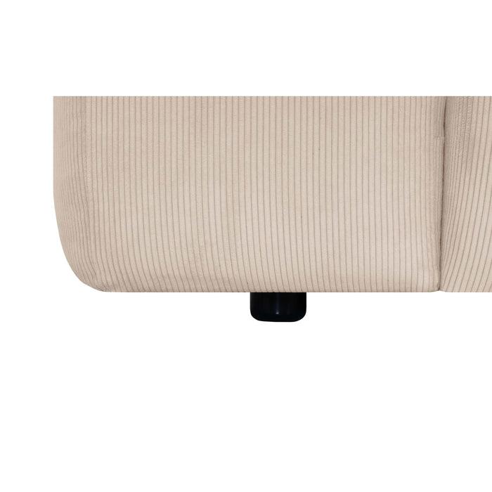 by fonQ Wonder U-bank Rechts - Rib - Beige