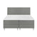 by fonQ Nubo Boxspring met Opbergruimte en Hoofdbord - 180 x 200 cm - Grijs