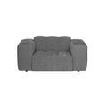 by fonQ Plume Fauteuil - Chenille - Antraciet