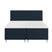 by fonQ Nubo Boxspring met Opbergruimte en Hoofdbord - 180 x 200 cm - Blauw