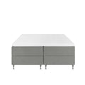 by fonQ Nubo Boxspring met Opbergruimte - 160 x 200 cm - Grijs
