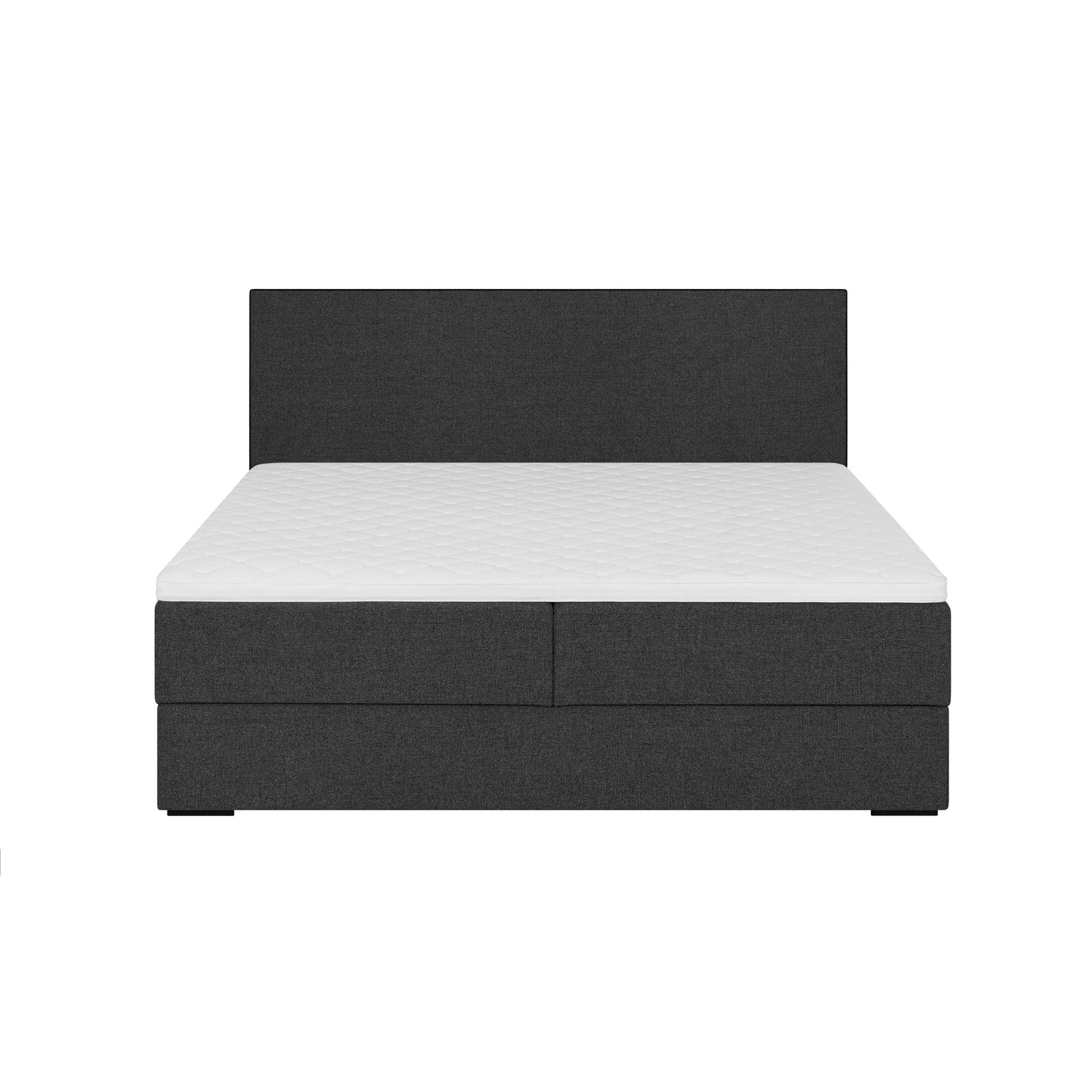 by fonQ Modo Boxspring met Opbergruimte - 180 x 200 cm - Graffietgrijs