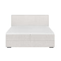 by fonQ Modo Boxspring met Opbergruimte - 180 x 200 cm - Ecru