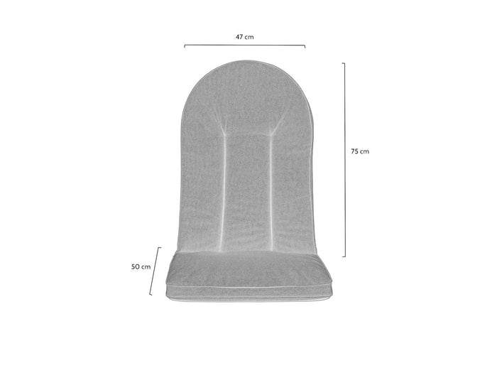 Tuinkussen Taupo voor Adirondack tuinstoel