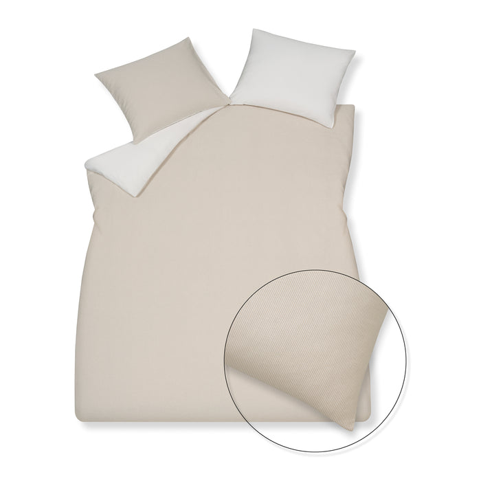Vandyck Pure Dekbedovertrek 200x200/220 cm - Stone 89