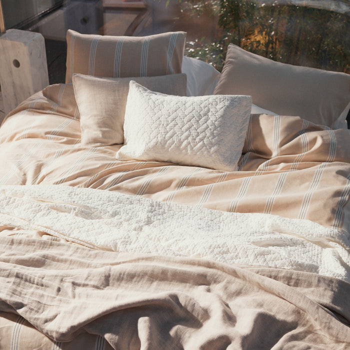 Vandyck Pure Dekbedovertrek 140x200/220 cm - Stone 91