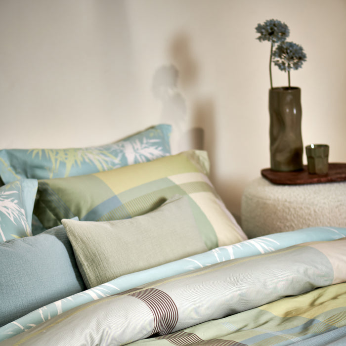 Vandyck Lush Lagoon Dekbedovertrek 200x200/220 cm - Thyme