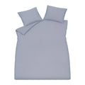 Vandyck Washed Cotton Dekbedovertrek 200x200/220 cm - Lavender Blue