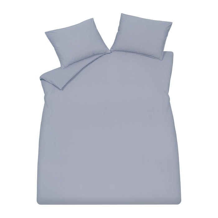 Vandyck Washed Cotton Dekbedovertrek 240x200/220 cm - Lavender Blue