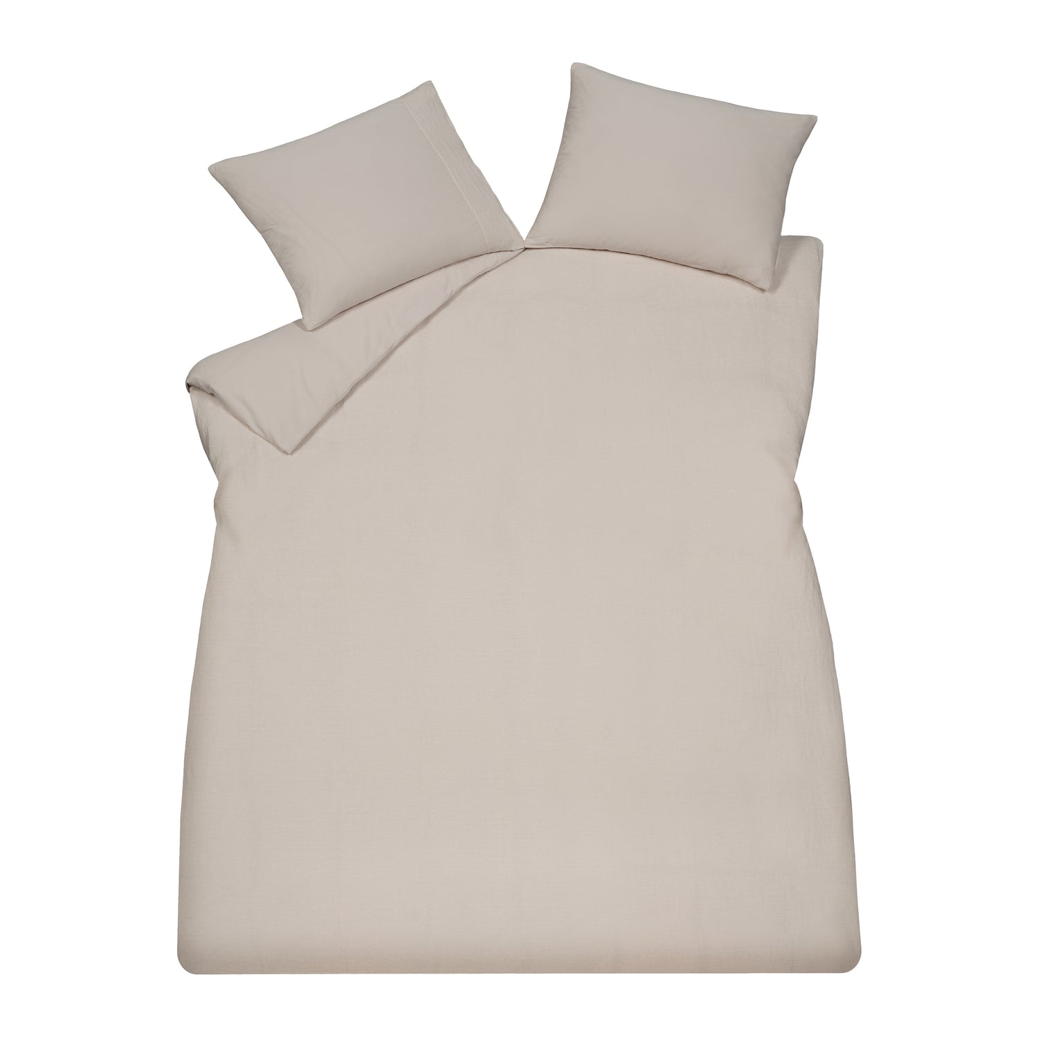 Vandyck Pure Dekbedovertrek 140x200/220 cm - Stone 07