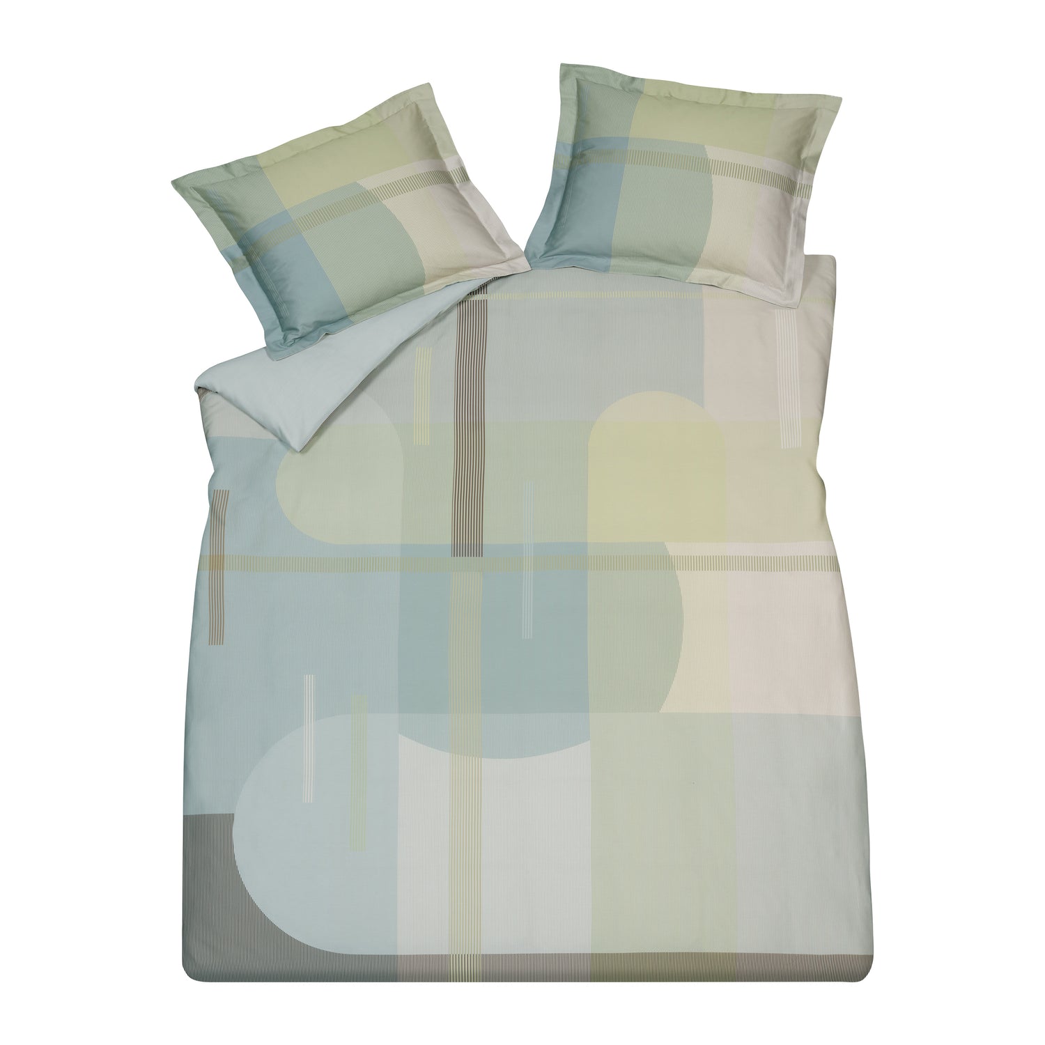 Vandyck Lush Lagoon Dekbedovertrek 200x200/220 cm - Thyme