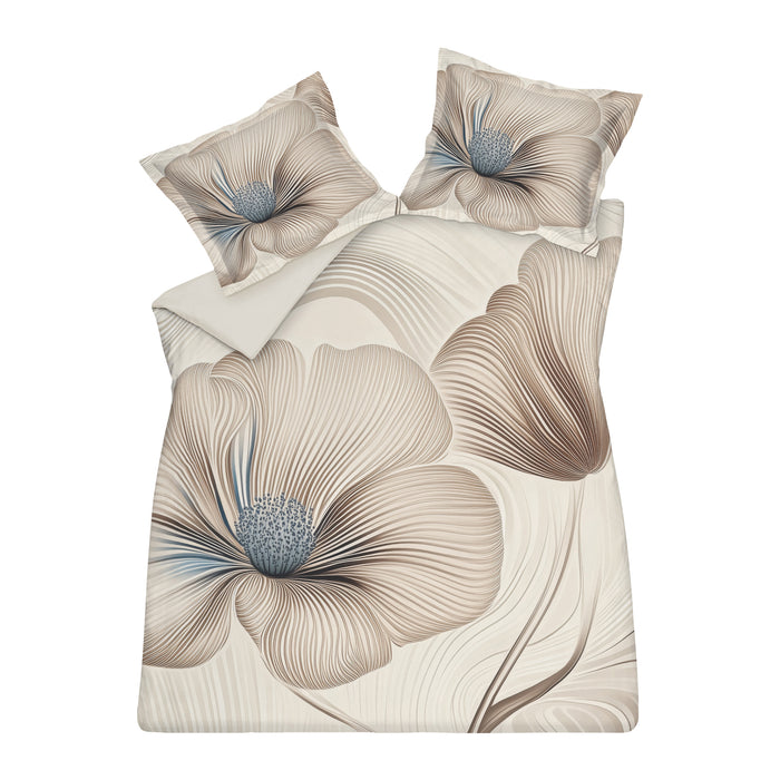 Vandyck Royal Garden Dekbedovertrek 240x200/220 cm - Cream Tan