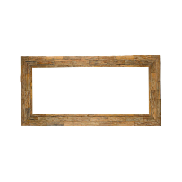Housecraft Living Lias Spiegel| Wandspiegel 100x200 cm Hout - Bruin