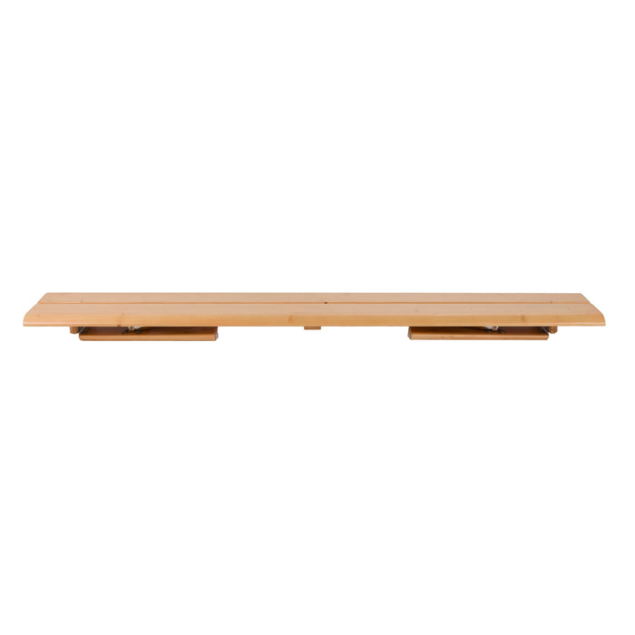 Zuiver Avenue Tuinbank Hout Opklapbaar Naturel| Bruin