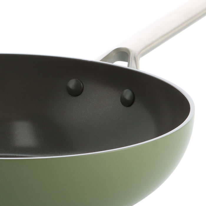 BK Sublime Wokpan Ø 28 cm - Olijfgroen
