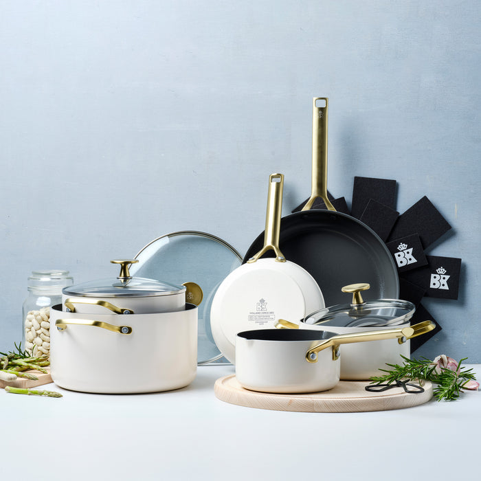 BK Sublime Pannenset 6-delig - Crème