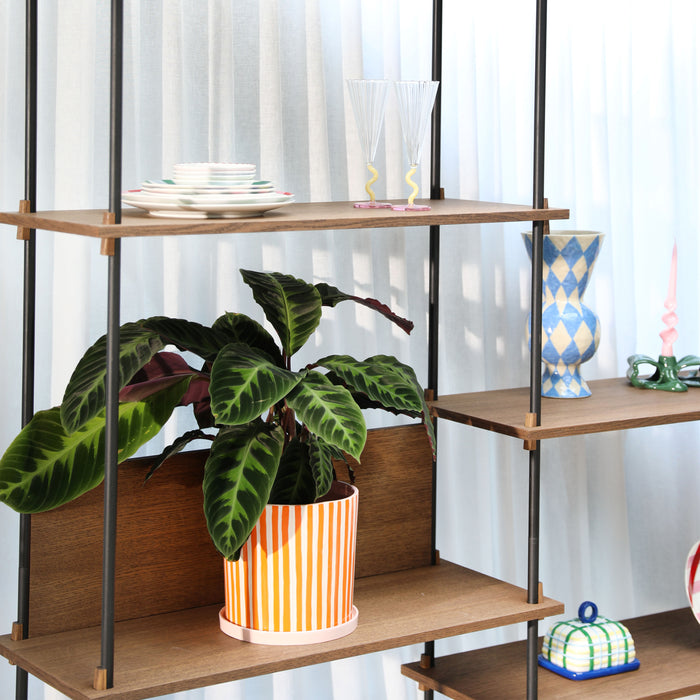 &klevering Ray Bloempot Large - Oranje