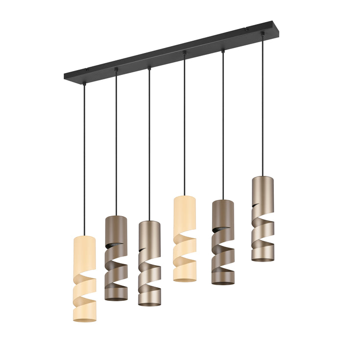 Trio Stream Hanglamp - 6x GU10