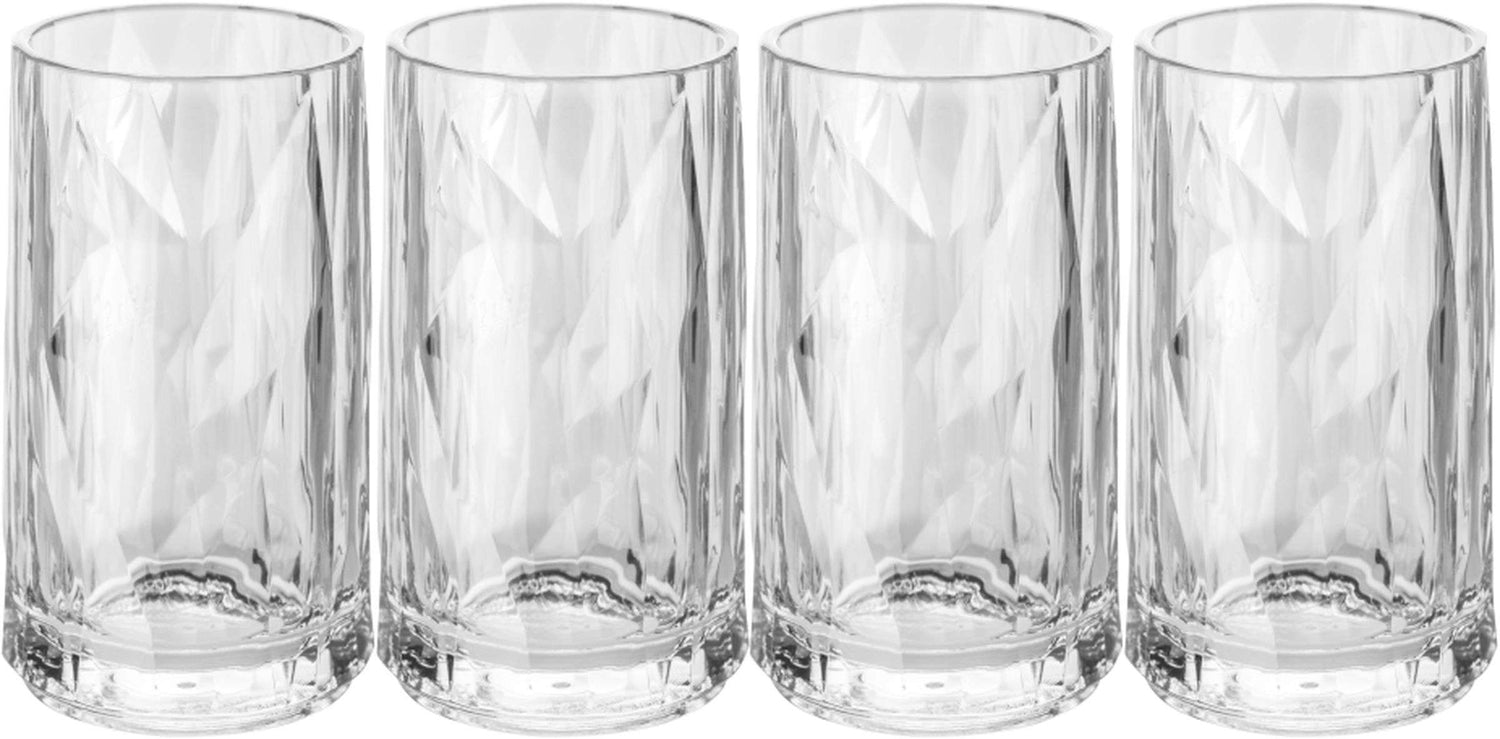 Koziol - Superglas Club No. 07 Shotglas 40 ml Set van 4 Stuks
