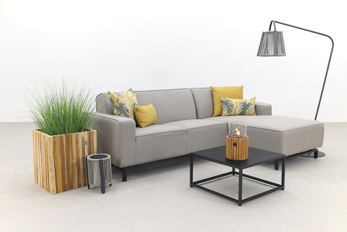 Boavista|Toronto loungeset - Nature Grey - 3-delig - Links