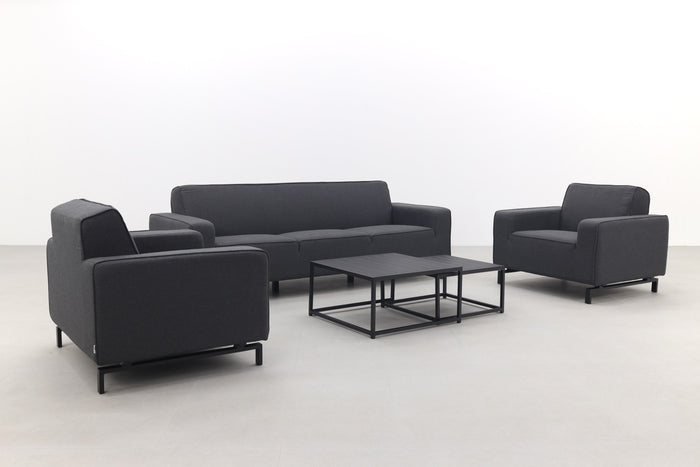 Boavista|Royalty stoel-bank loungeset - Sooty - 5-delig