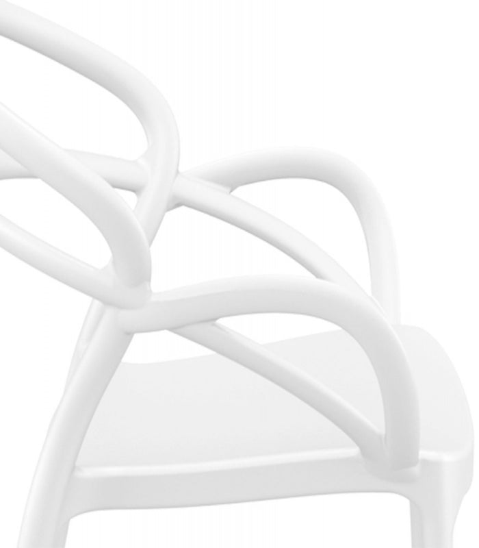 ALTEREGO JULIETTE Terras stoel - Wit