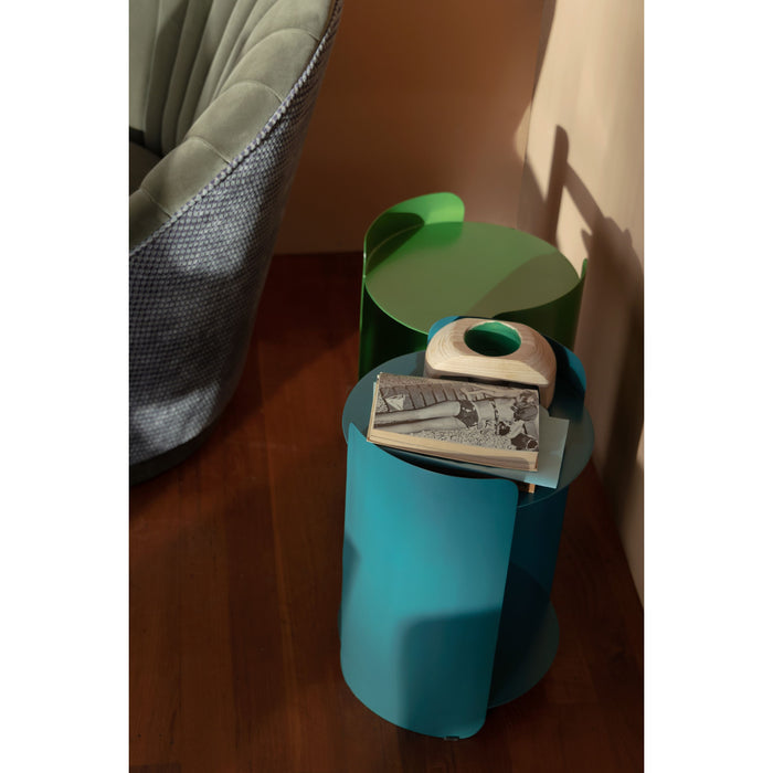 Dutchbone Navagio Bijzettafel Rond 31 cm Metaal Groen