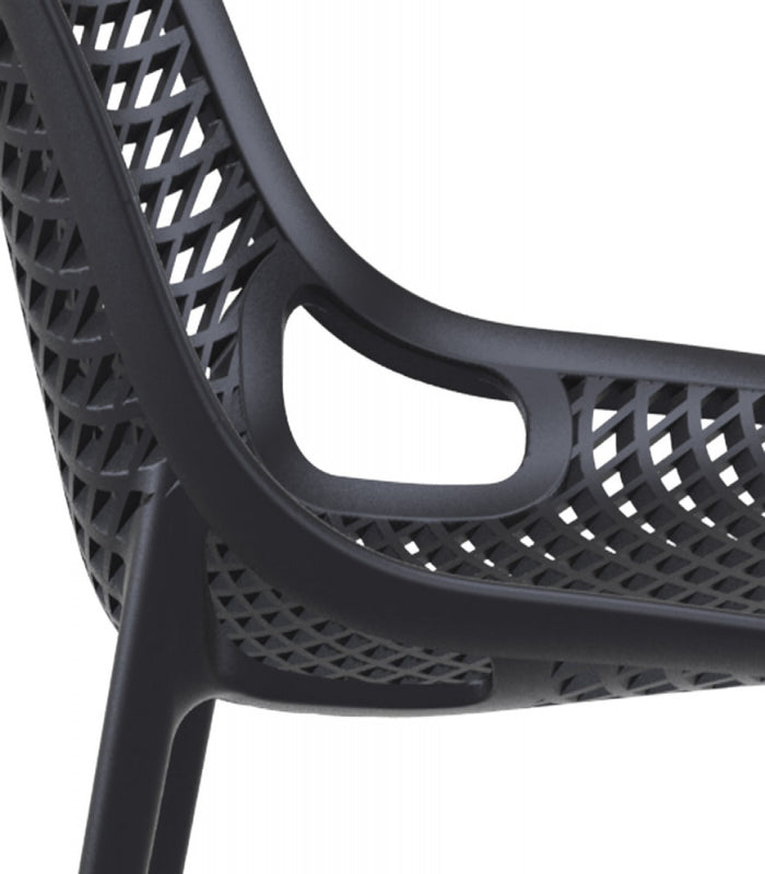 ALTEREGO BLOW Design stoel - Zwart