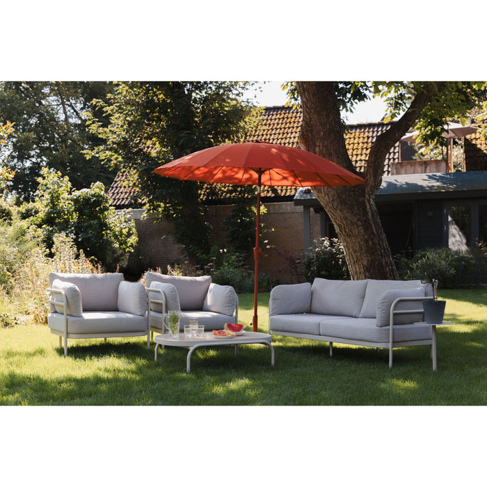 Zuiver Vista Tuin Loungeset bank + 2 fauteuils - Beige