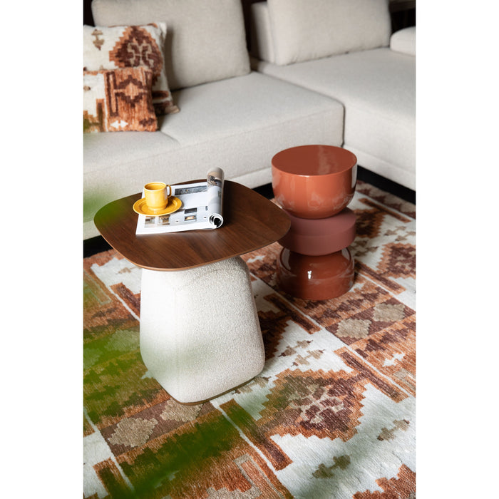 Dutchbone Shelly Bijzettafel Off-White - Wit