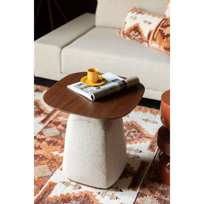 Dutchbone Shelly Bijzettafel Off-White - Wit