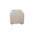 HKliving Jax Bank Element - Hocker Small - Bouclé - Taupe