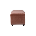 HKliving Jax Bank Element - Hocker Small - Royal Velvet - Magnolia