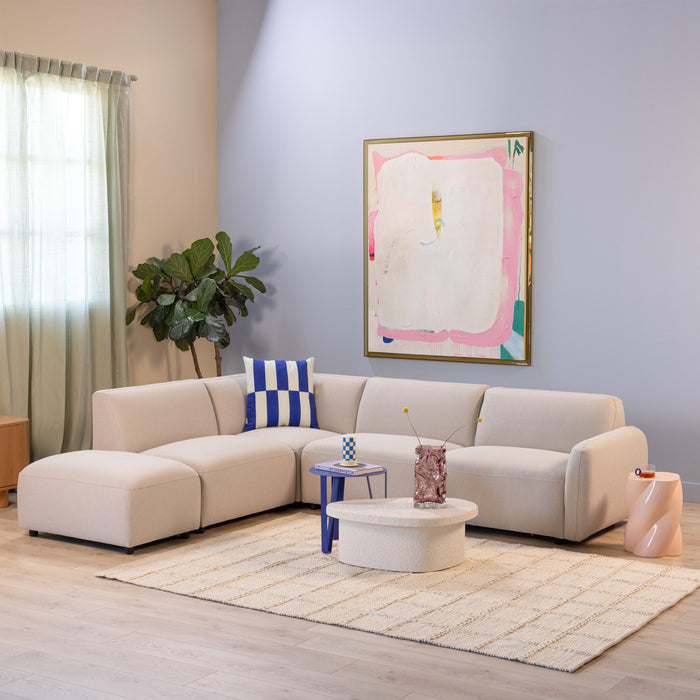 by fonQ Aire Hoekbank Links - Beige