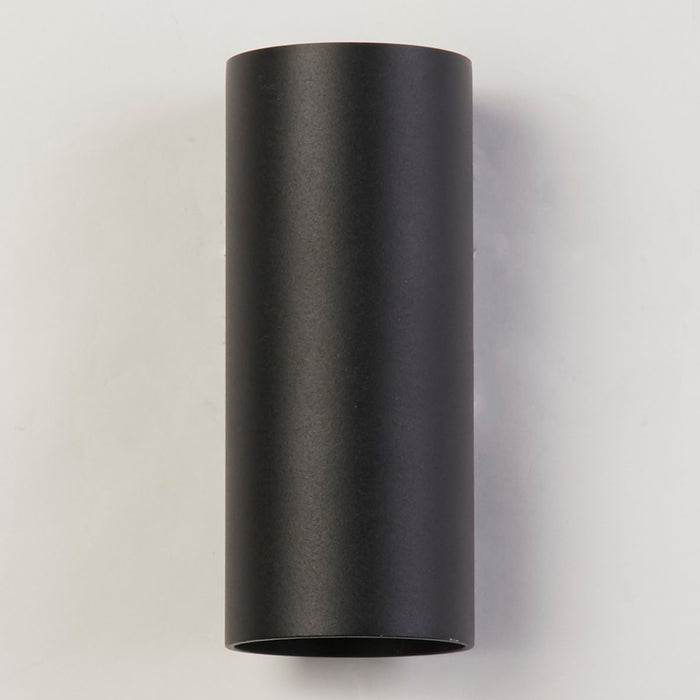 Searchlight Wall Wandlamp Cilinder - H 15,4 cm - Zwart