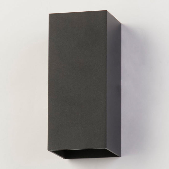 Searchlight Wall Wandlamp Vierkant - H 15,4 cm - Zwart